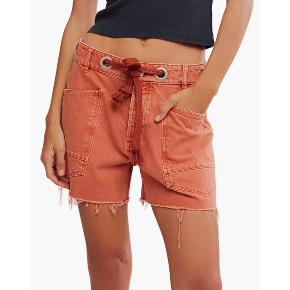 Free People We The Free Sunset Moxie Jean Shorts Size 29 NWT